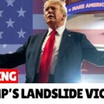 Donald Trump’s 2024 Victory: A Historic Landslide Win for the Ages