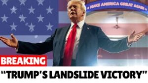 Donald Trump’s 2024 Victory: A Historic Landslide Win for the Ages