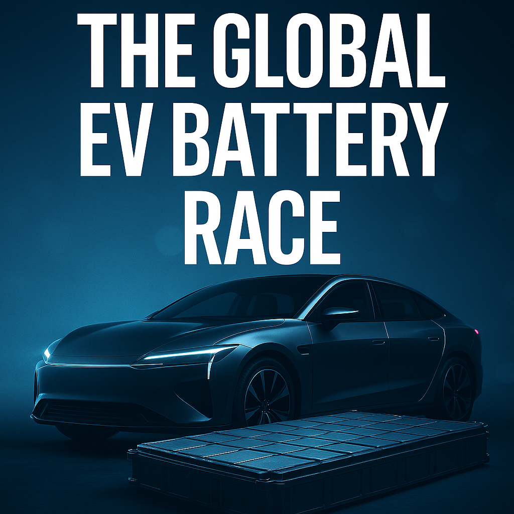 The Global EV Battery Race: A Thesis on the Companies Powering the Electric Mobility Revolution