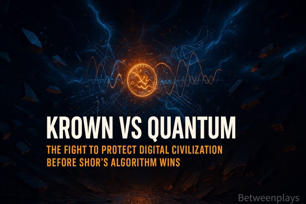 krown vs quantum — quantum security battle illustration