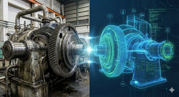 The AI Digital Twin of an Industrial Machine