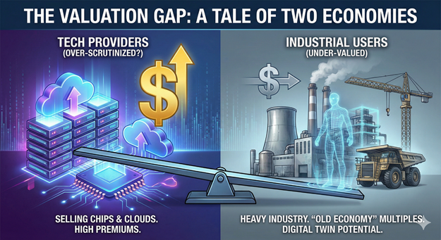 The Valuation Gap: A Tale of Two Economies