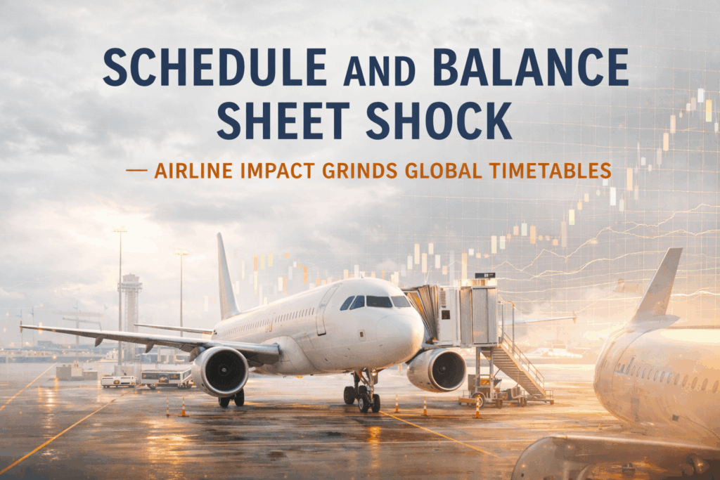 Freefall: Scheduling and Balance Sheet Shock