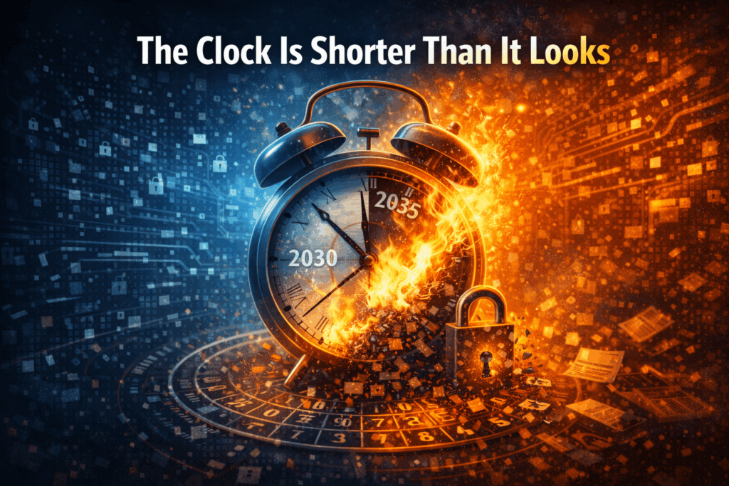 The Clock is Shorter Than it Looks (Outta Time)