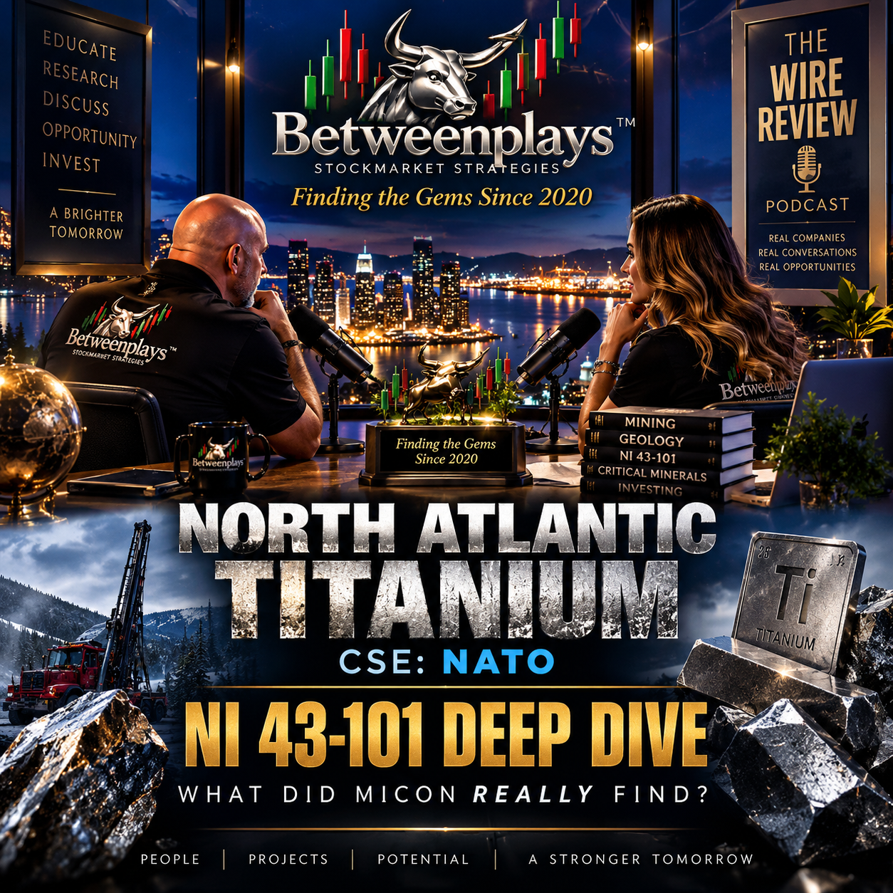 North Atlantic Titanium Corp. (CSE: NATO) — Micon NI 43-101 Technical Report | Betweenplays The Wire Review Deep Dive